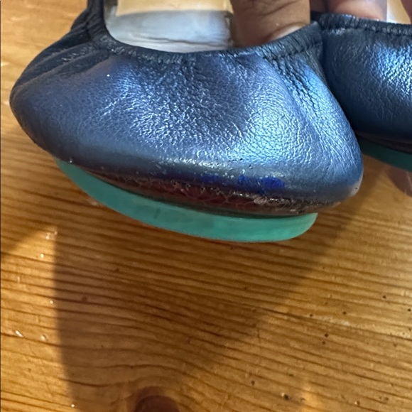 Tieks  by Gavrieli  Chic Blue Leather Ballet Flats size 7 - Picture 3 of 9